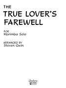 TRUE LOVERS FAREWELL MARIMBA cover